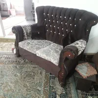 مبلمان ۷نفره بامیزعسلی