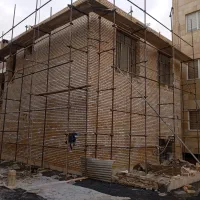 اجرای نمای آجری و سنگی|خدمات پیشه و مهارت|ری, شهرک نظامی|دیوار