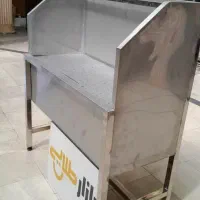 میز اصلاح و وان شستشوی حیوانات استیل صنعتی