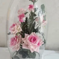 باکس گل شیشه ای