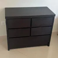 دراور چوبی با پنج کشو