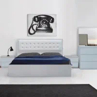 تخت و سرویس خواب مدل ژاکلین با اشانتیون