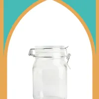 جار شیشه‌ای با چفت استیل و واشر سیلیکونی|ظروف نگهدارنده، پلاستیکی، یک‌بارمصرف|قم, عربستان|دیوار