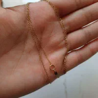 پلاک زنجیر طلا|جواهرات|دورود, |دیوار