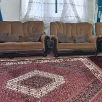 مبل 7 نفره راحتی ، چوب راش وارداتی اصل و سنگین