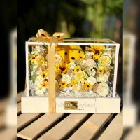 کادو برای نوزاد|گل مصنوعی|مشهد, هنرور|دیوار