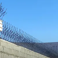 نرده شاخ گوزنی نیزه ای و آبشاری ساخت درب و پنجره