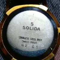 ساعت solida ساخت سوئیس ، عتیقه ،|ساعت|اصفهان, جاوان|دیوار