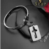 گردنبند دستبند قفل و کلید