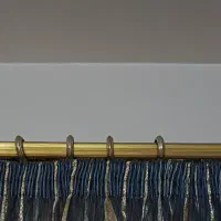 چوب پرده طلایی