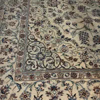 فرش شش متری و کناره چهارمتری نائین گل ابریشم ۹لا|فرش|تهران, ولنجک|دیوار