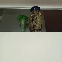 دو عدد گلدان
