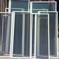 درب وپنجره دوجدارهUPVC توری پلیسه و تعمیرات/پیروزی