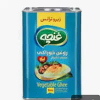 روغن جامد.مایه مایع.حلب.5کیلو غنچه.پودرماشینی دستی
