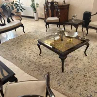 مبل چوبی میز ناهار خوری و بوفه