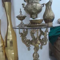 زیر سماوری برنج با سماور وتمام متلقاتش