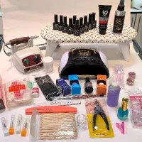 پک لوازم کاشت ناخن حرفه ای