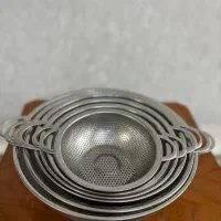 سبد استیل ۶ عددی در حد نو کاملا سالم