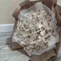 پروانه ای|گل مصنوعی|کرمان, |دیوار