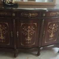 فروش یک دست مبل وکنسول وتخت جراحی کانتر