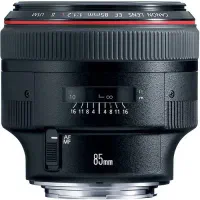 لنز  Canon مدل EF 85mm f/1.2L II USM
