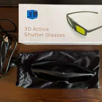2 عدد عینک سه بعدی. 3D Active Shutter Glasses