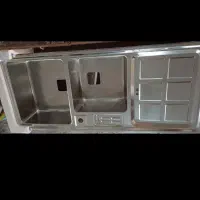 فروش سینک استیل اخوان توکار نو و‌آکبند