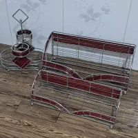 ۳تیکه استند جای ادویه،قندوچای وآبلیموخوری ونمکدان