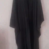 مانتو عبا مجلسی کار شده نو همراه با شال ست خودش