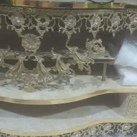 میز تلویزیون  برنز برنجی ال ای دی ال سی دی|میز تلویزیون|تهران, خاک سفید|دیوار