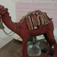 مجسمه شتر و سماور برقی