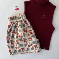 ست کراپ شلوارک