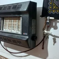 بخاری گازی آبسان دیواری دودکش