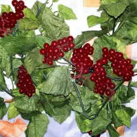 گل و میوه مصنوعی متنوع|گل مصنوعی|دماوند, گیلاوند|دیوار