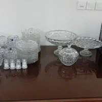 سرویس پذیرایی کریستال در حد نو با کارتن