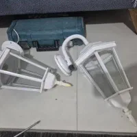 دیوار کوب حیاطی