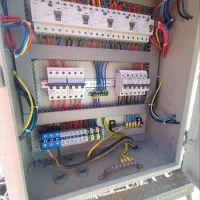 سیم  کشی ساختمان  نصب دوربین مداربسته