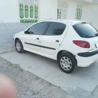 پژو ۲۰۶ تیپ ۲ کاملا خونگی بدون رنگ