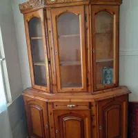 بوفه چوبی سلطنتی|بوفه، ویترین، کنسول|بروجرد, |دیوار