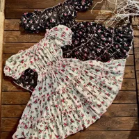 لباس عروسکی دخترانه زنانه تابستانی