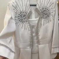 کت و دامن کارشده‌ در حد نوسایز ۳۸ تا ۴۲