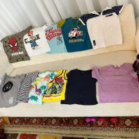 تعدادی تیشرت پسرانه کاملا درحد نو از۲تا۵ سال