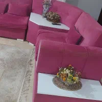 مبل راحتی ال شکل پنج نفره باکس‌دار