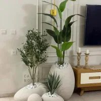 گلدون زیبای پاپیه ماشه