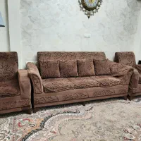 مبل راحتی مخمل ۷نفره