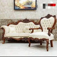 مبل استیل مدل افسون چوب راش (نقد واقساط باچک)|مبلمان خانگی و میز عسلی|قرچک, پویینک|دیوار