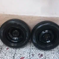 لاستیک ۱۸۵.رینگ۱۴ درحدنو