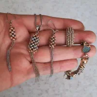 طلاهای شیک و جدید نیم ست و سرویس و انگشتر|جواهرات|کرج, حصارک بالا|دیوار