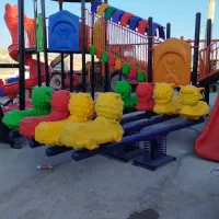 سرسره مهدکودک چندکاره تاب کد۲ الاکلنگ کد۲پارکی|اسباببازی|بوشهر, |دیوار