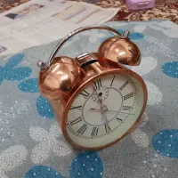 ساعت فانتزی زنگ دار مدرن، چراغ شب